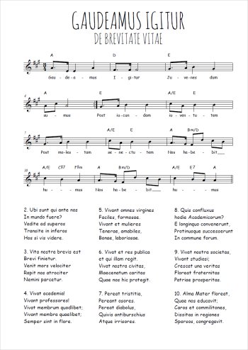 Gaudeamus Igitur